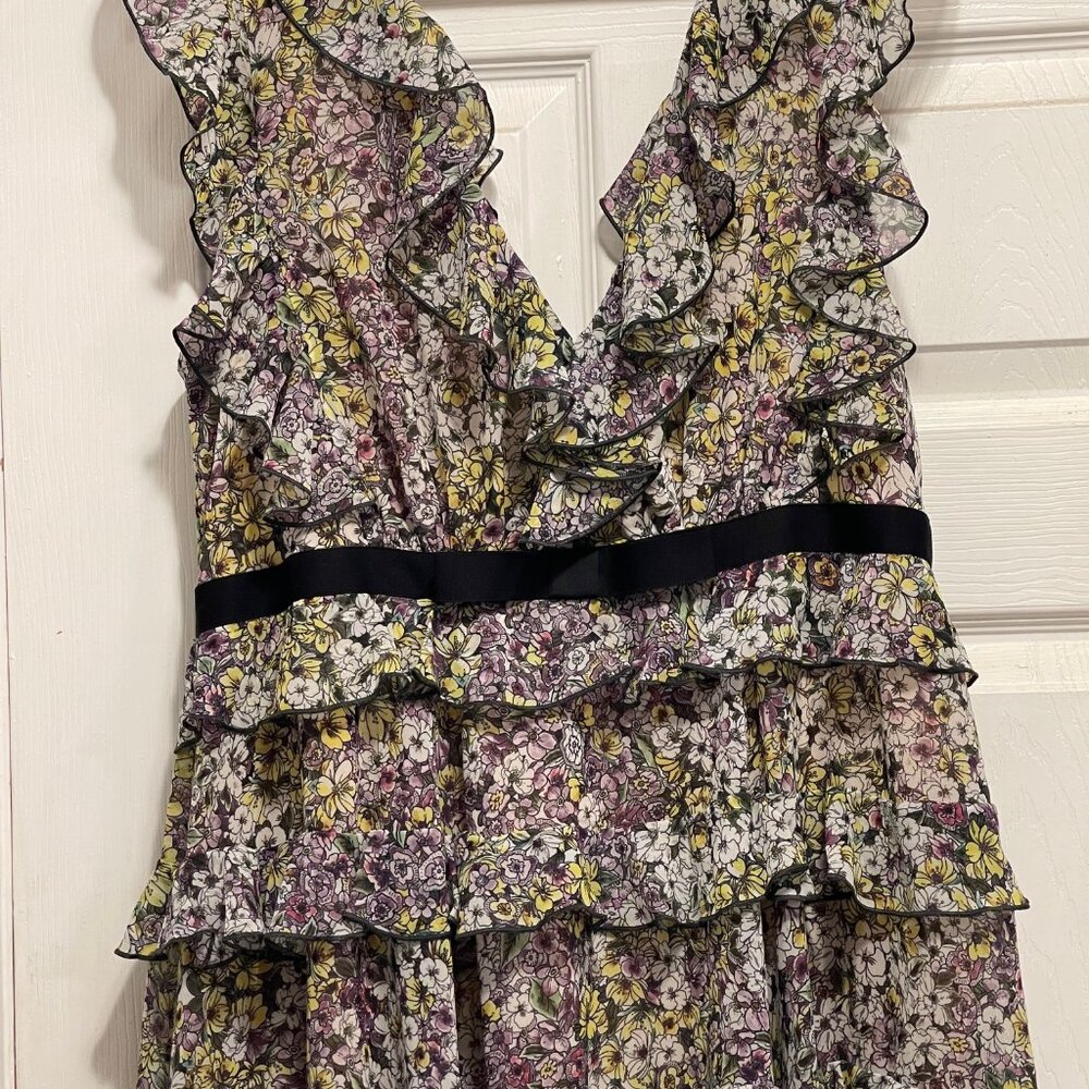 Floral Ruffle Maxi Dress - Picture 8 of 8